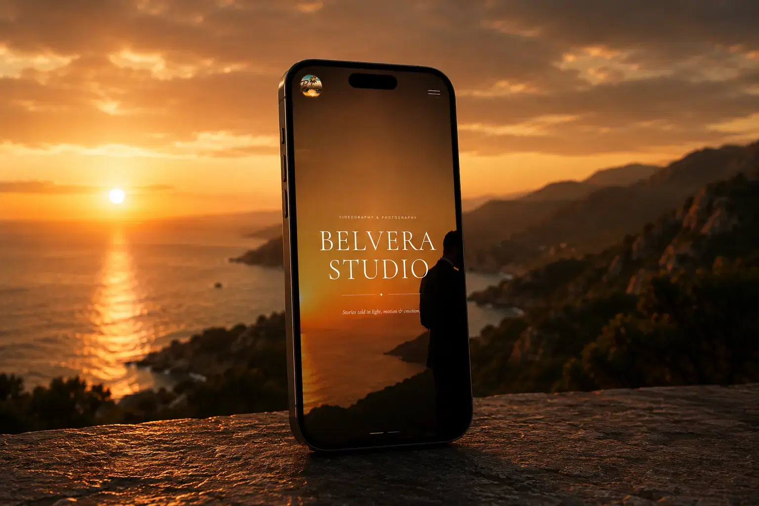 Belvera Studio mobile preview